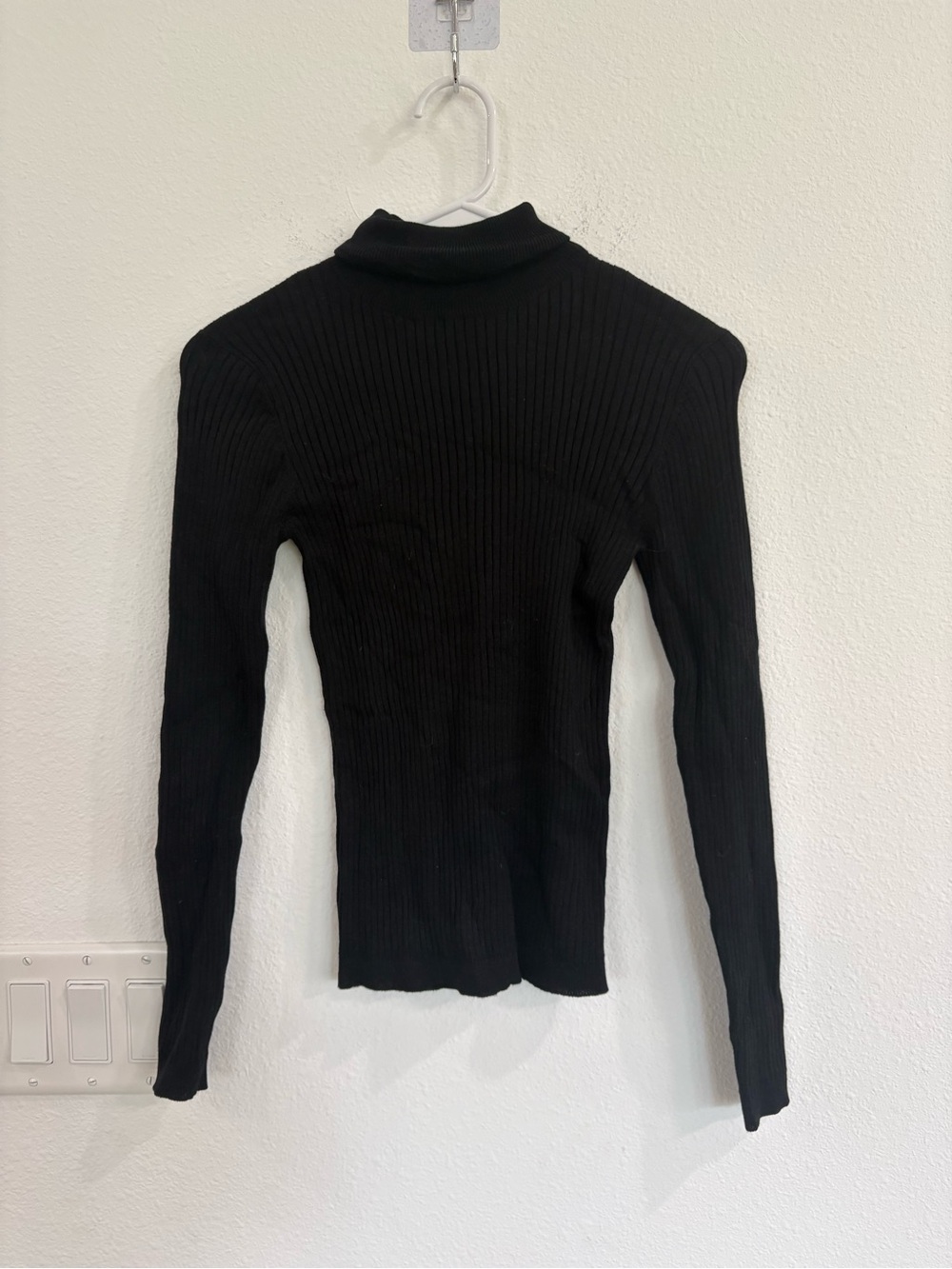 Copper Key NWT Black Ribbed Long Sleeve Mock Neck